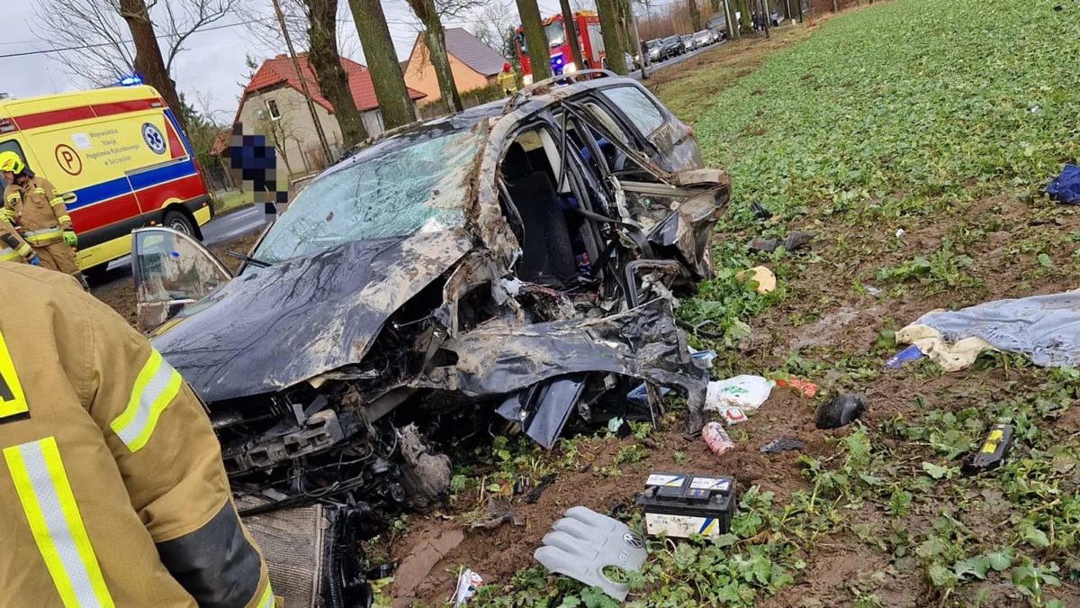 Seria groźnych zdarzeń na drogach powiatu goleniowskiego