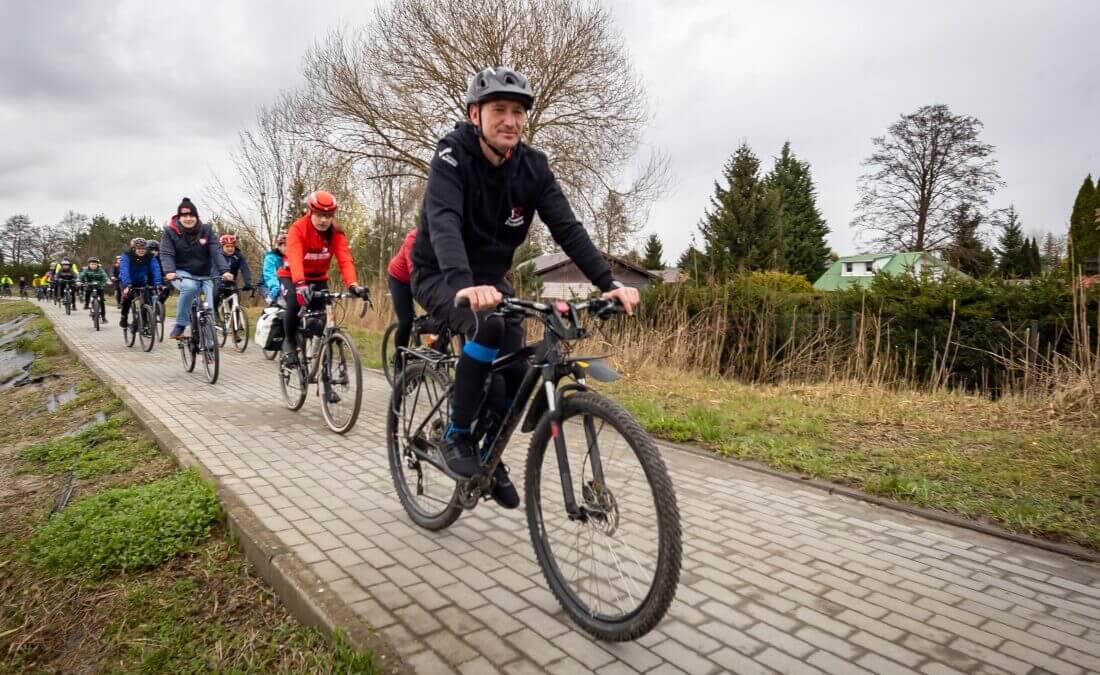 Inauguracja nowego odcinka ścieżki rowerowej wokół Zalewu Szczecińskiego