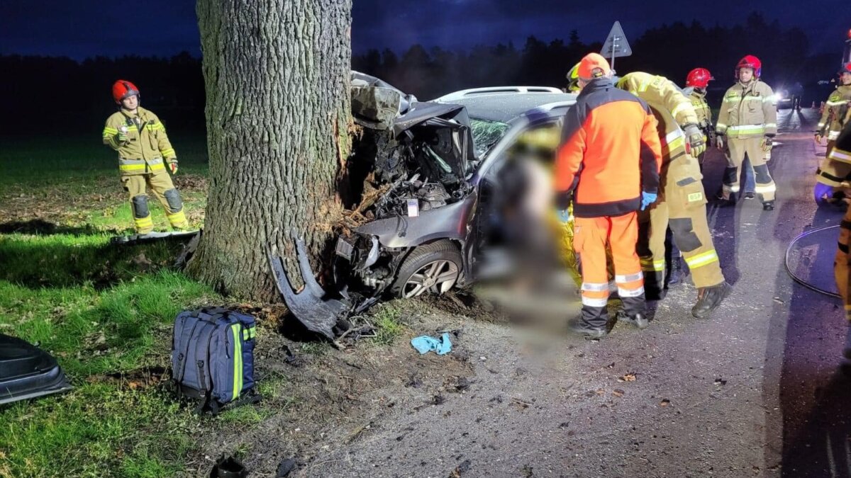 Tragiczny wypadek w Rurzycy: Jedna osoba nie żyje