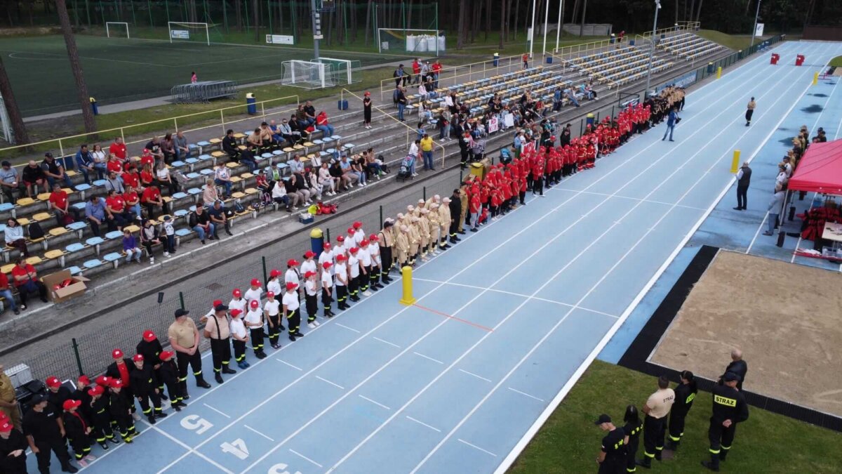 Powiatowe Zawody Sportowo-Pożarnicze w Goleniowie – Rywalizacja młodych strażaków