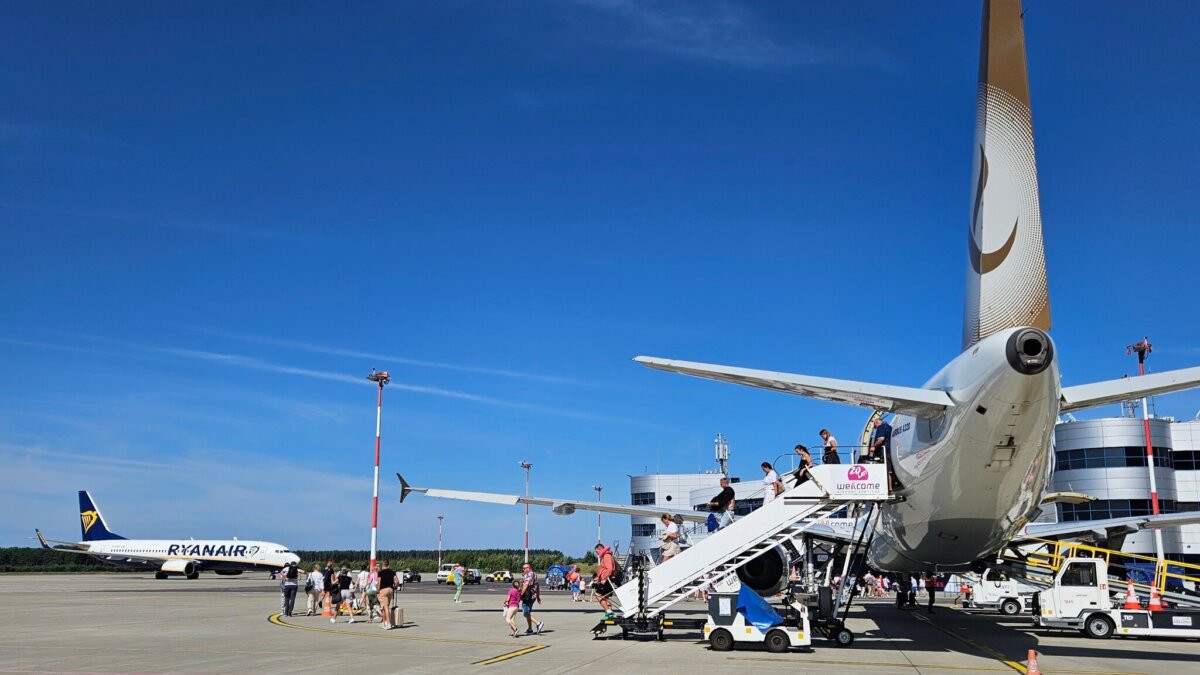 Port lotniczy Szczecin-Goleniów bije rekordy: Najlepszy wynik od czasu pandemii