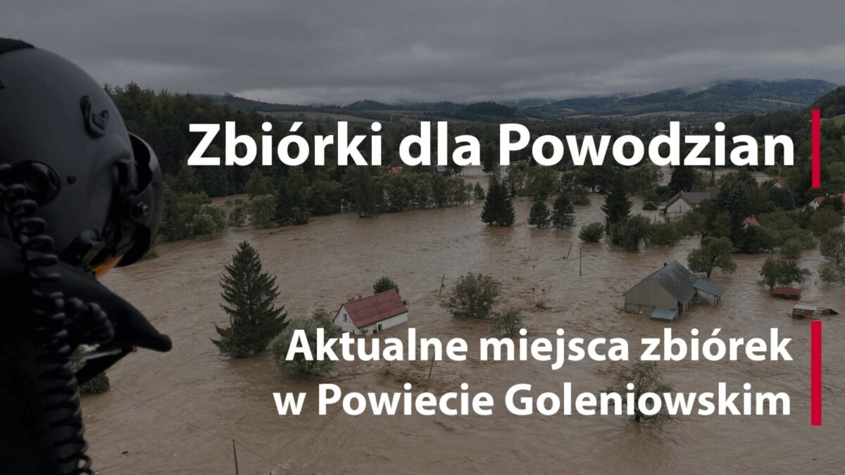 Zbiórki dla Powodzian w Powiecie Goleniowskim