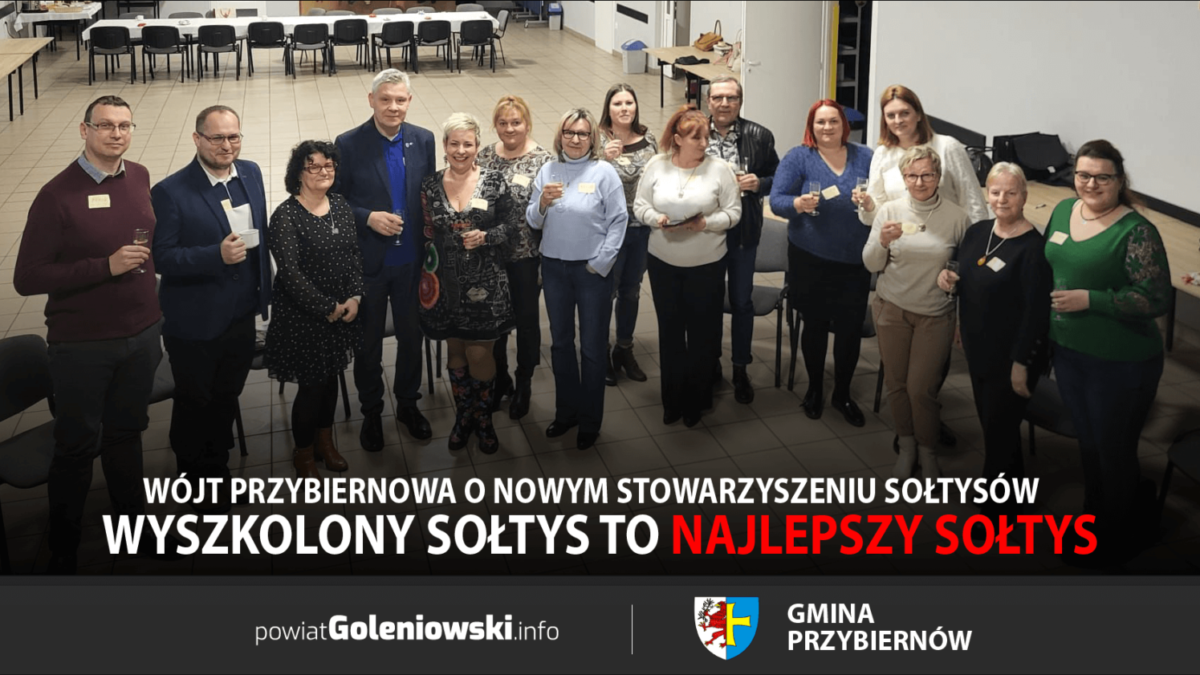 Wójt Przybiernowa o nowym stowarzyszeniu sołtysów: „Wyszkolony sołtys to najlepszy sołtys”