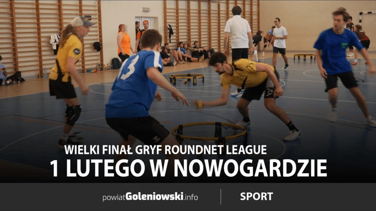 Wielki finał Gryf Roundnet League już 1 lutego w Nowogardzie