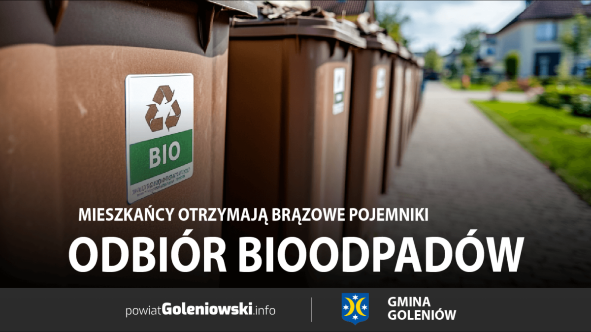 Nowe zasady odbioru bioodpadów w gminie Goleniów – co z większą ilością?