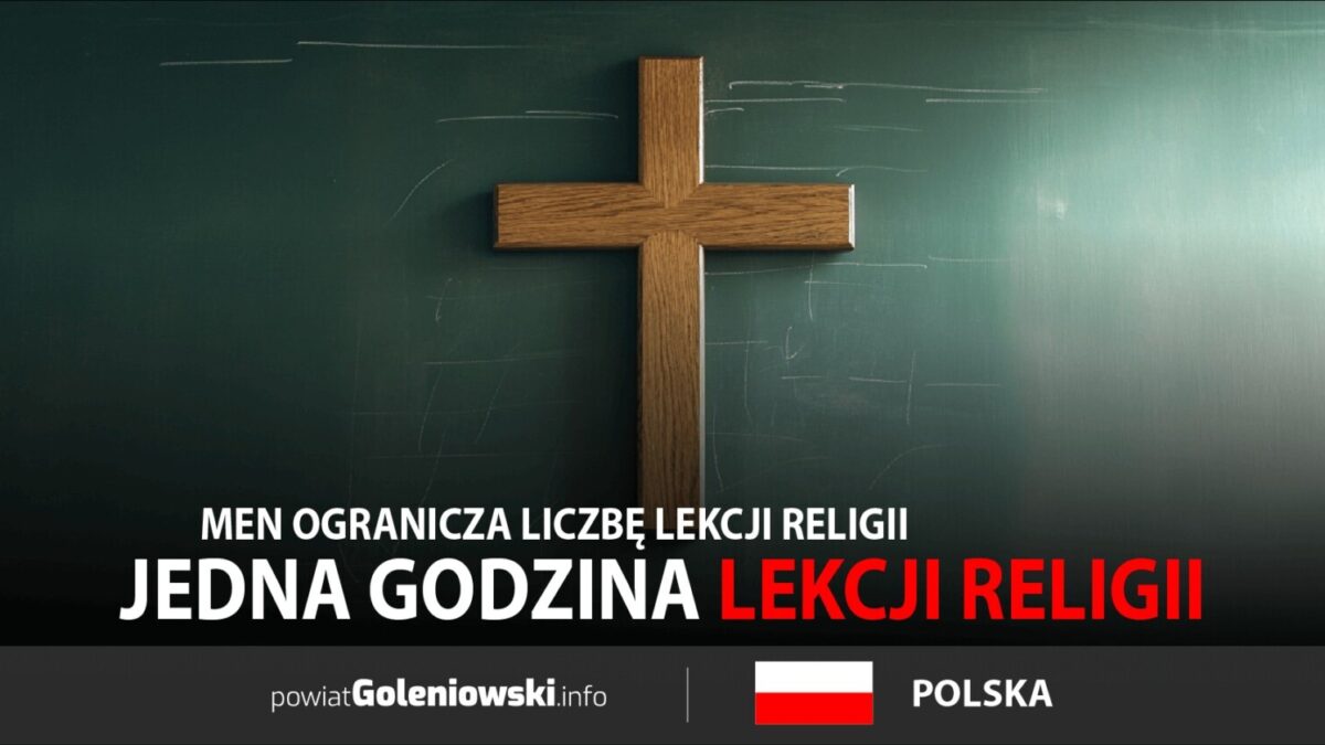 MEN ogranicza liczbę lekcji religii. Jedna godzina tygodniowo od września 2025