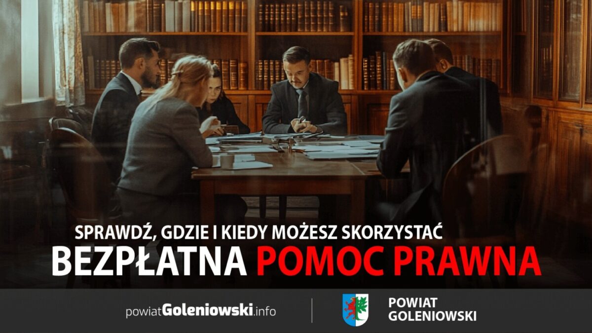 Bezpłatna Pomoc Prawna w Powiecie Goleniowskim – Sprawdź, Gdzie i Kiedy Możesz Skorzystać