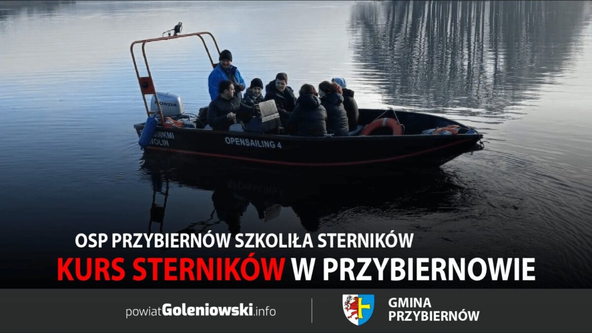 Kurs sternika motorowodnego w Przybiernowie