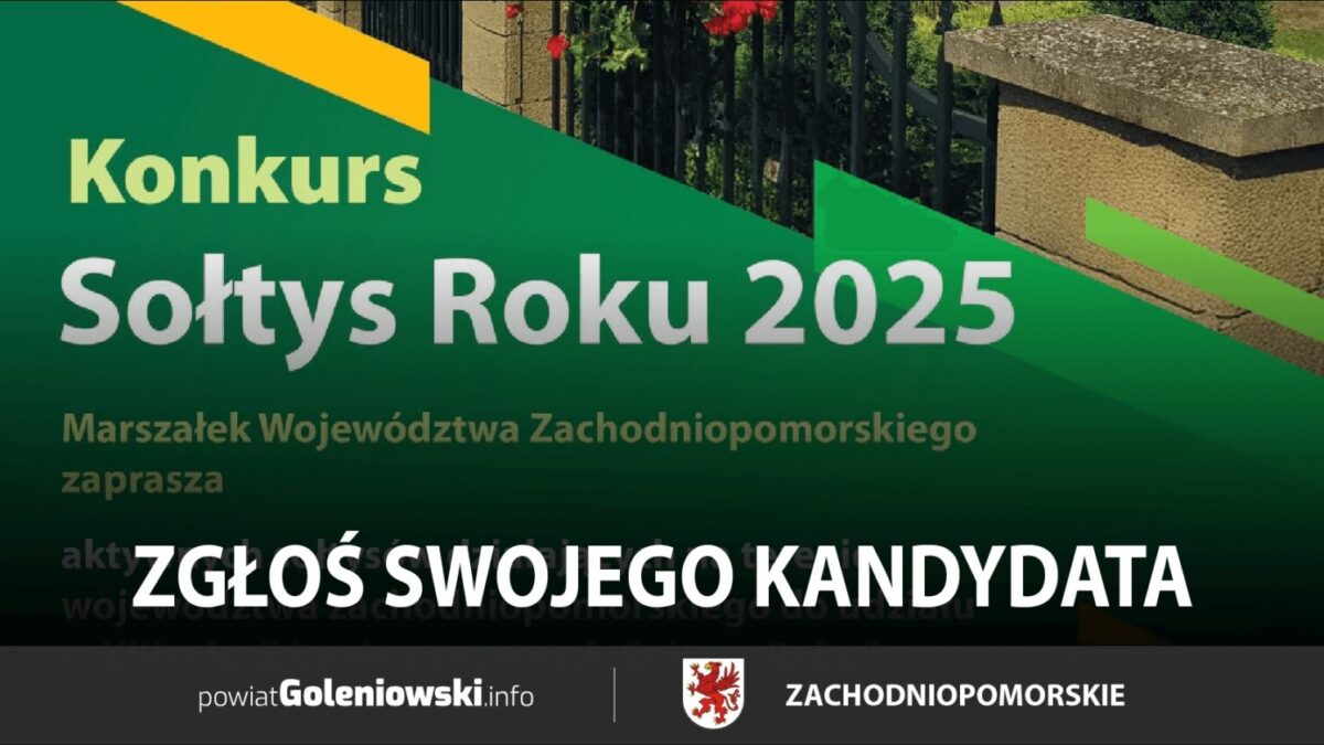 Rusza Konkurs Sołtys Roku 2025 w Zachodniopomorskiem – Zgłoś Swojego Kandydata