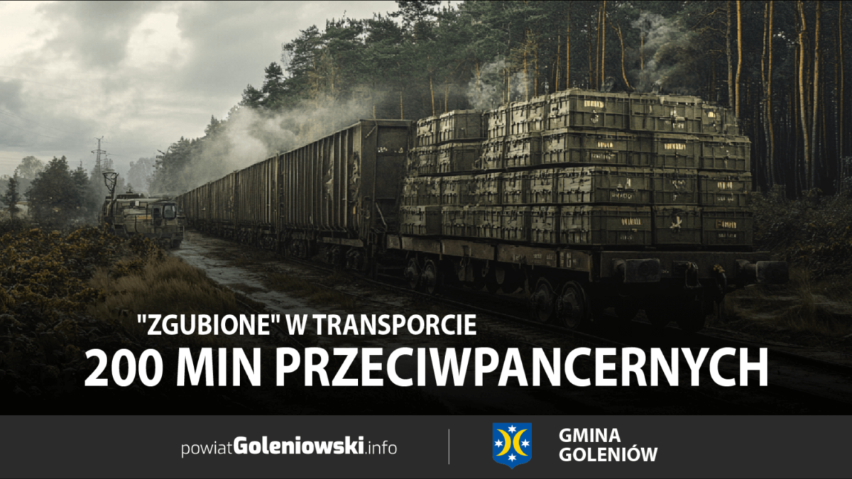 Poważne nieprawidłowości przy transporcie min do składu w Mostach. Prokuratura postawiła zarzuty