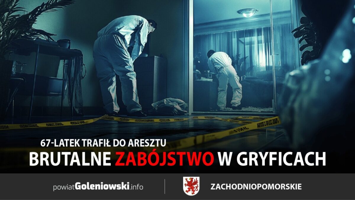 Brutalne zabójstwo w Gryficach. 67-latek trafił do aresztu