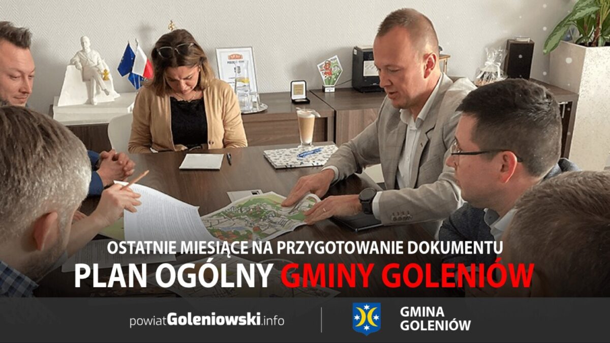 Trwają prace nad planem ogólnym Gminy Goleniów