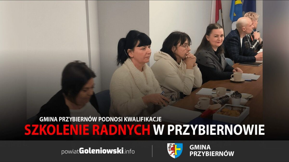 Radni gminy Przybiernów podnoszą swoje kwalifikacje podczas specjalistycznego szkolenia