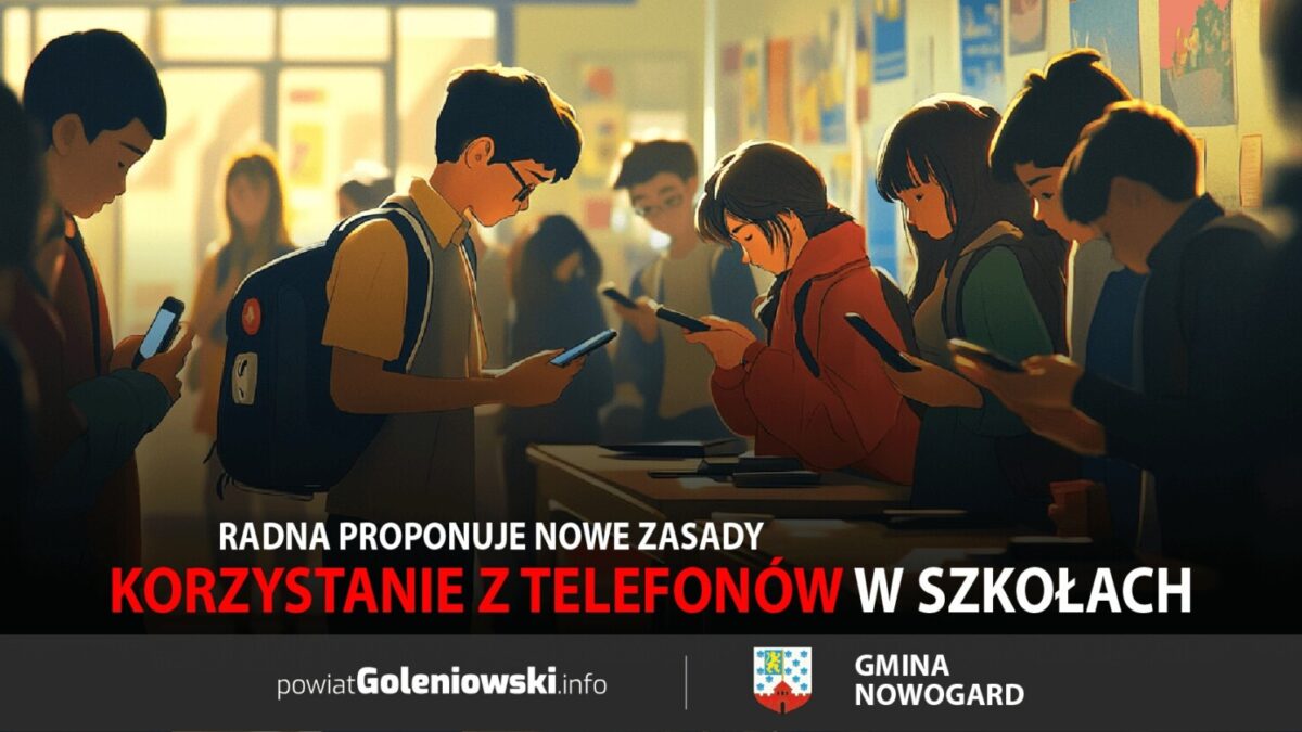 Radna proponuje nowe zasady korzystania z telefonów w nowogardzkich szkołach