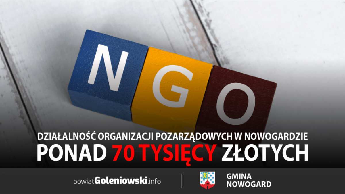 Ponad 70 tysięcy złotych na działalność organizacji pozarządowych w Nowogardzie