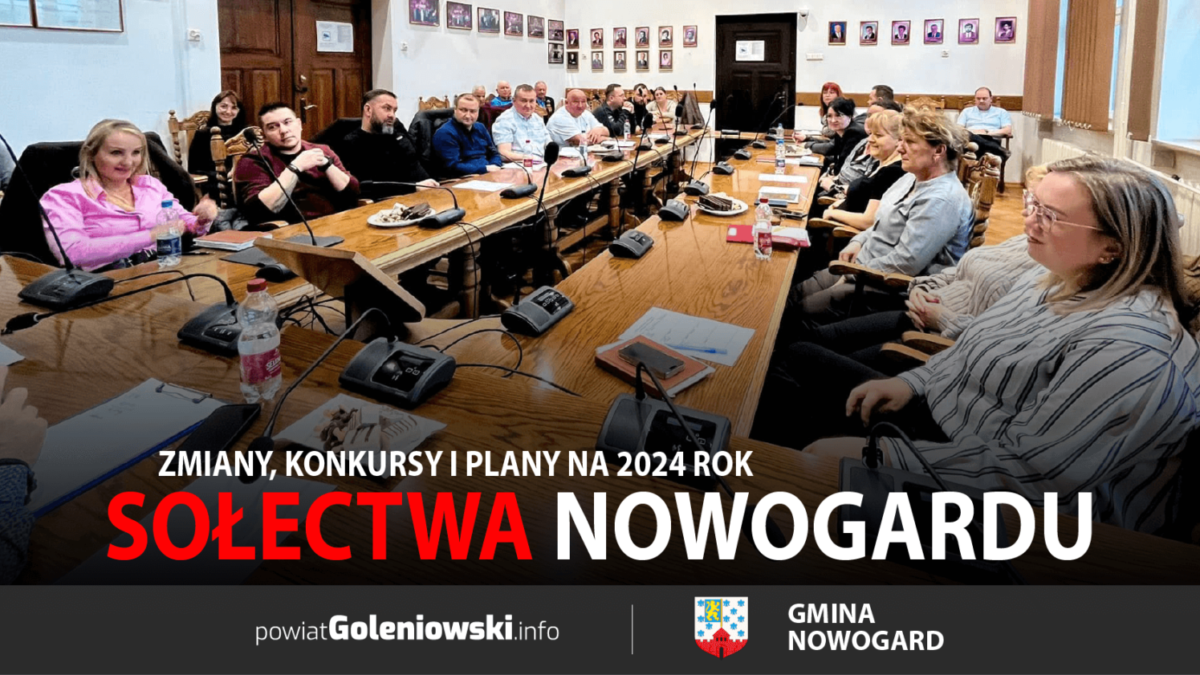 Sołtysi gminy Nowogard na pierwszym zebraniu w 2025 roku – ważne zmiany dla mieszkańców