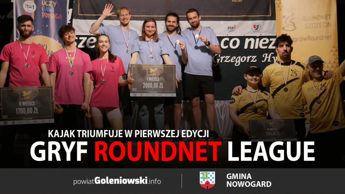 KAJAK triumfuje w pierwszej edycji Gryf Roundnet League w Nowogardzie