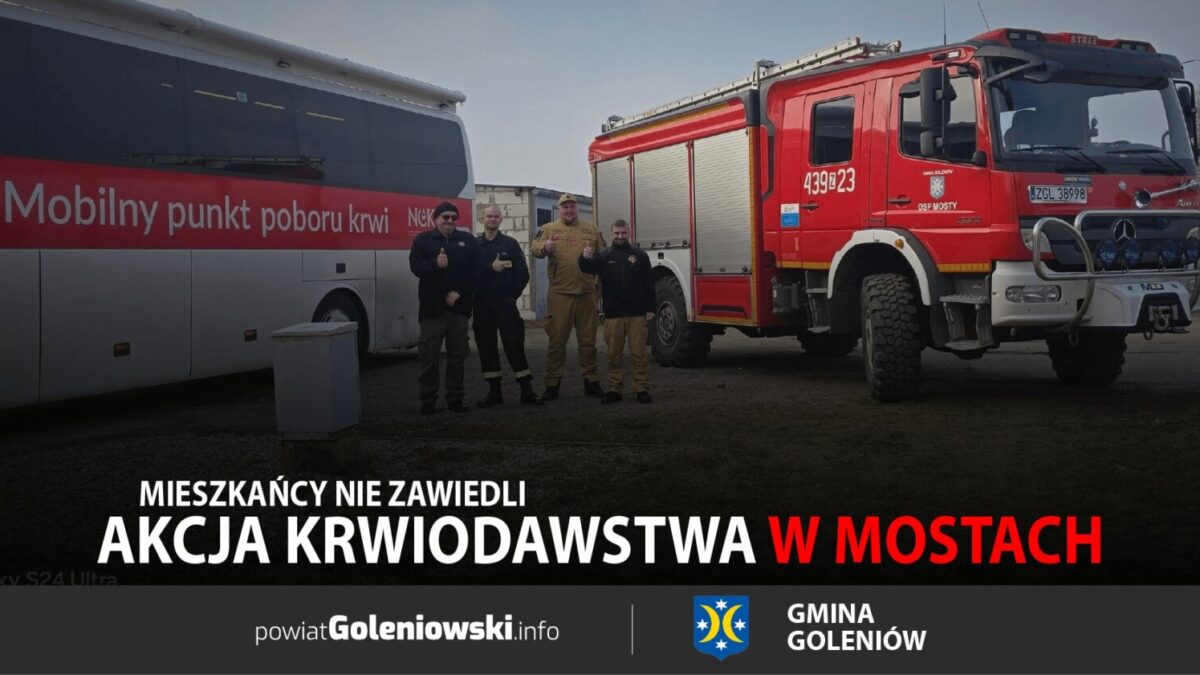 Rekordowa akcja krwiodawstwa w Mostach. Mieszkańcy nie zawiedli