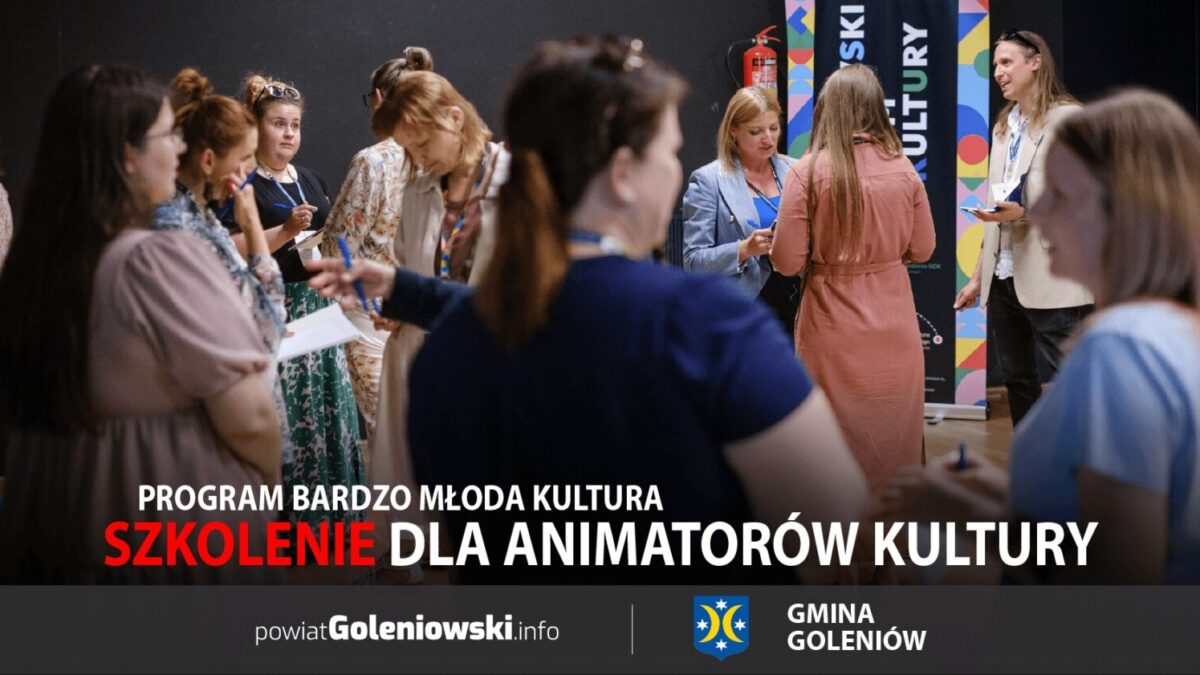 Szkolenie dla animatorów kultury w Tucznie. Program Bardzo Młoda Kultura zaprasza