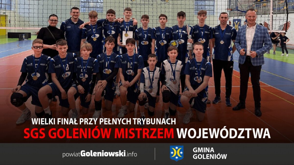 SGS Goleniów mistrzem województwa zachodniopomorskiego w kategorii Młodziki