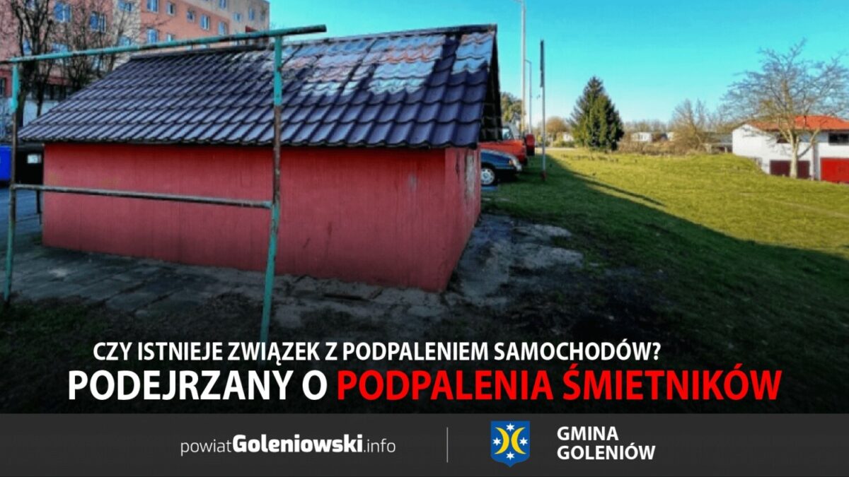 Podejrzany o podpalenia śmietników trafił do aresztu. Co ze sprawą podpalenia samochodów na ul. Matejki?