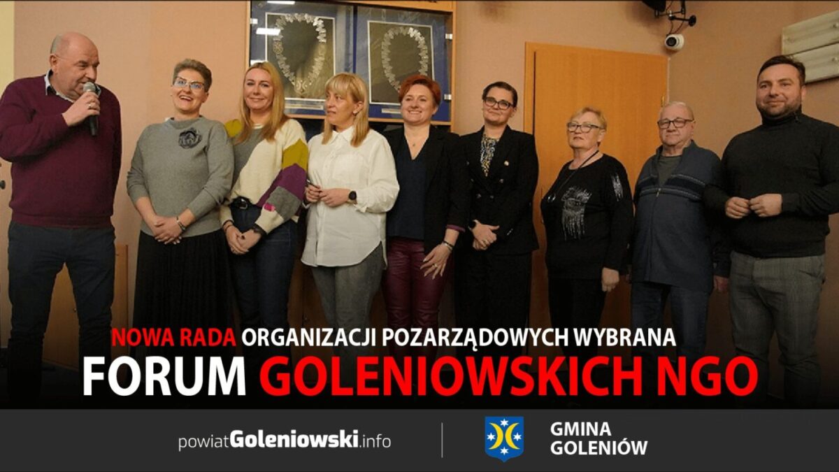 Wybrano nowe władze podczas Forum Goleniowskich Organizacji Pozarządowych