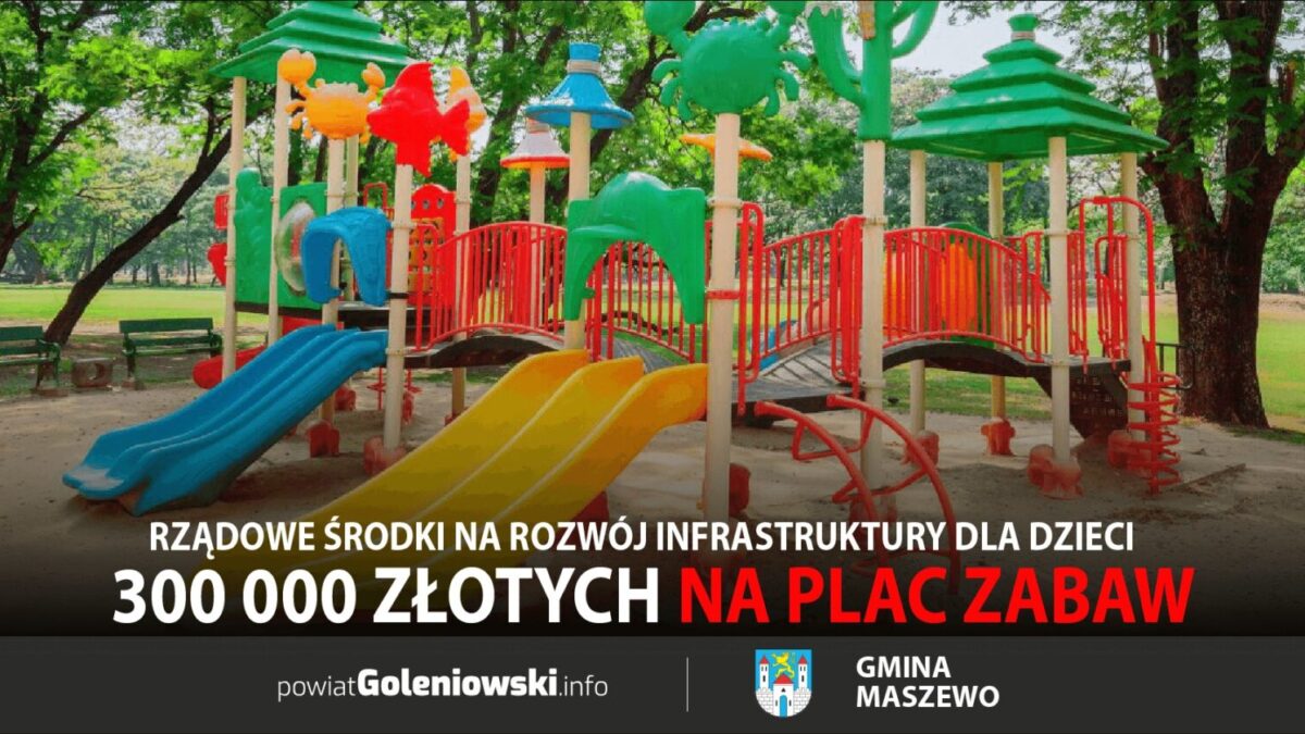 300 tysięcy złotych na nowoczesny plac zabaw przy żłobku w Dębicach