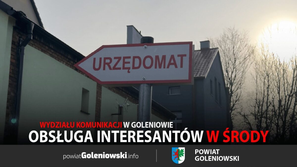 Starostwo w Goleniowie uruchamia obsługę interesantów w środy. Czy to wystarczy?