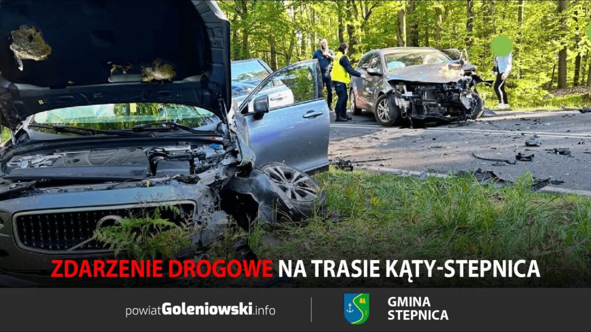 Zdarzenie drogowe na trasie Kąty-Stepnica