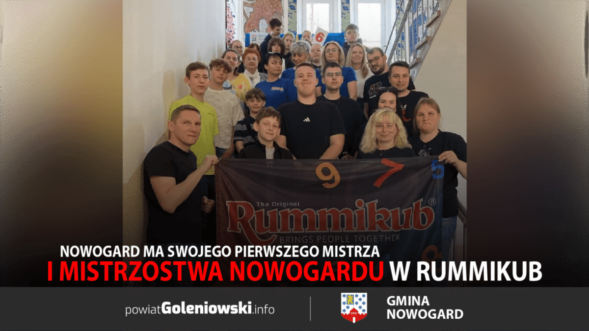 I Mistrzostwa Nowogardu w Rummikub z udziałem graczy z całej Polski