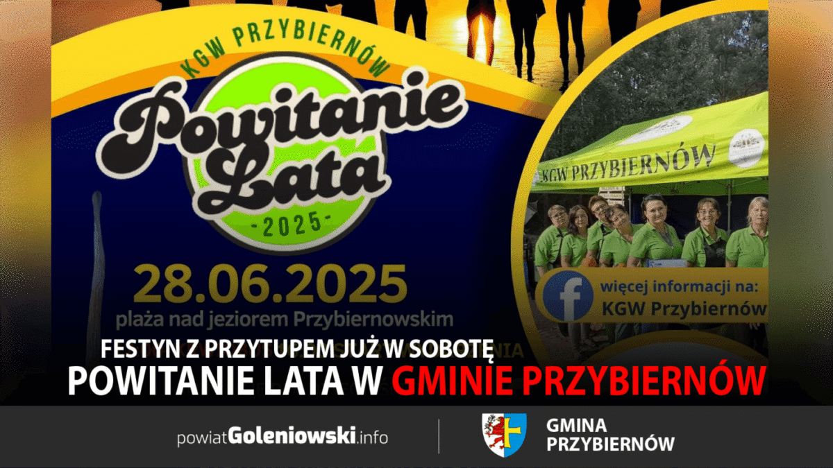 Powitanie lata nad Jeziorem Przybiernowskim – festyn z przytupem już w sobotę