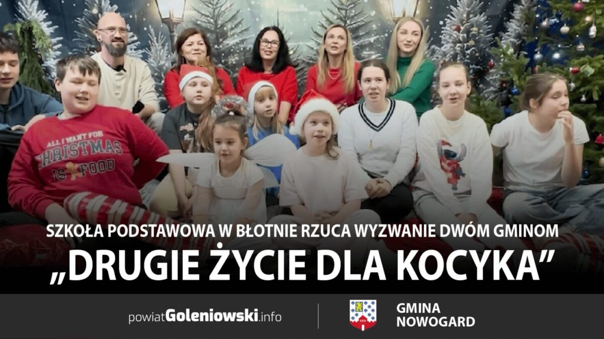 Szkoła Podstawowa w&nbsp;Błotnie rzuca wyzwanie dwóm gminom. “Drugie życie dla kocyka” dla zwierząt