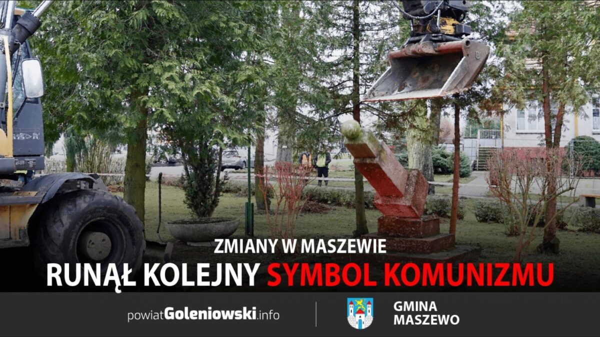 Runął kolejny symbol komunizmu w&nbsp;powiecie. Zmiany w&nbsp;Maszewie