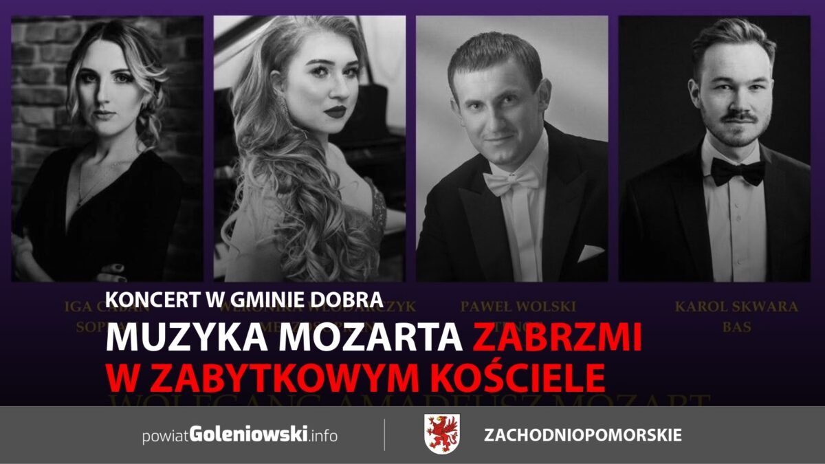 Muzyka Mozarta zabrzmi w&nbsp;zabytkowym kościele. Koncert w&nbsp;gminie Dobra