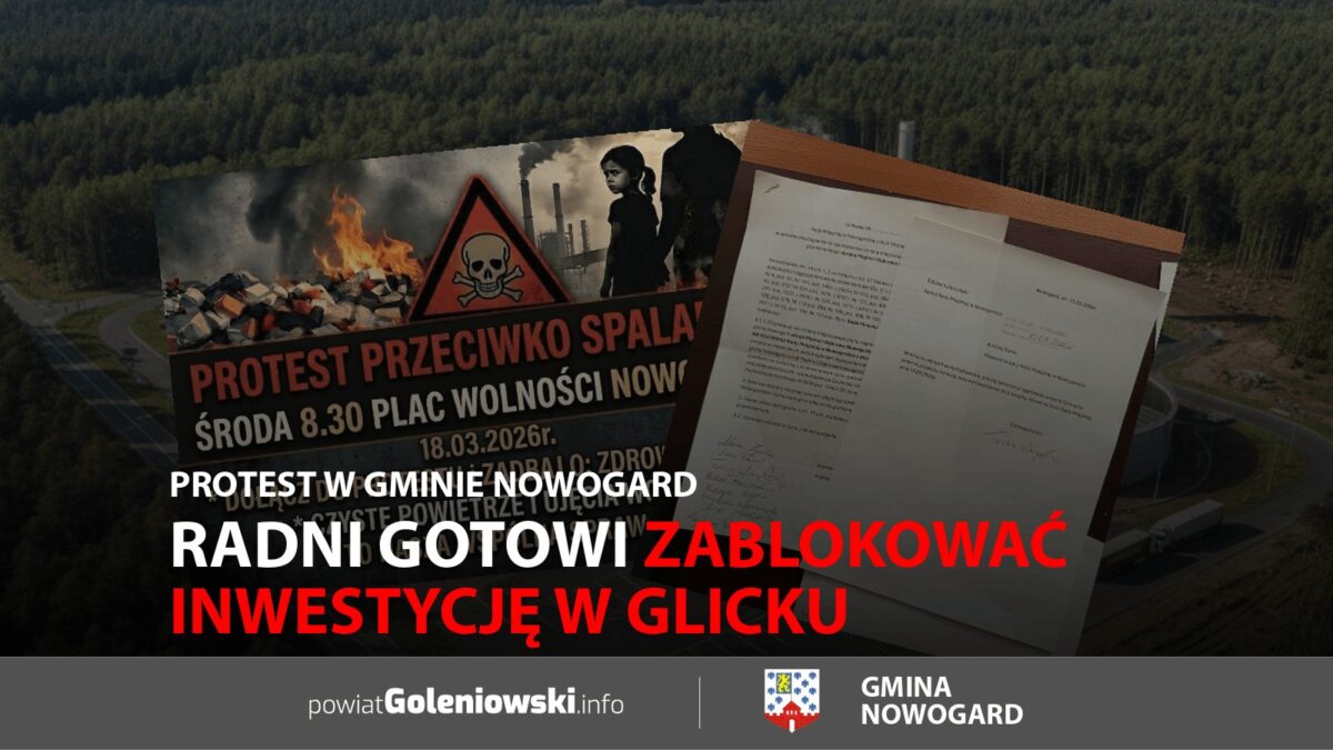 Radni gotowi zablokować inwestycję w&nbsp;Glicku. Protest w&nbsp;gminie Nowogard