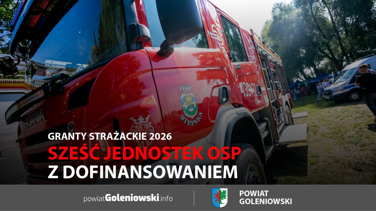 Sześć jednostek OSP z&nbsp;dofinansowaniem. Granty strażackie 2026