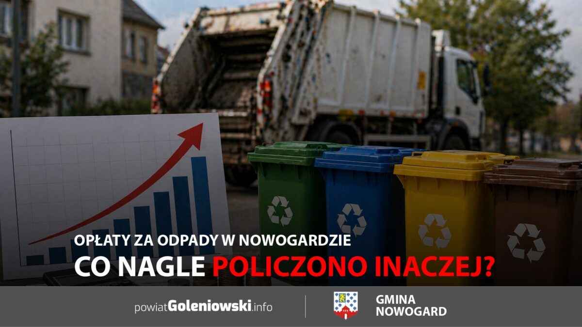 Co&nbsp;nagle policzono inaczej? Opłaty za&nbsp;odpady w&nbsp;Nowogardzie