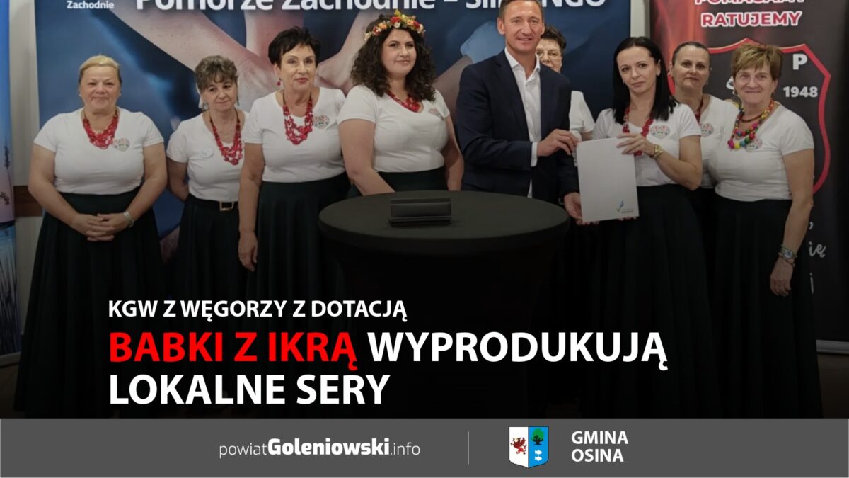 Babki z&nbsp;Ikrą wyprodukują lokalne sery. KGW z&nbsp;Węgorzy z&nbsp;dotacją