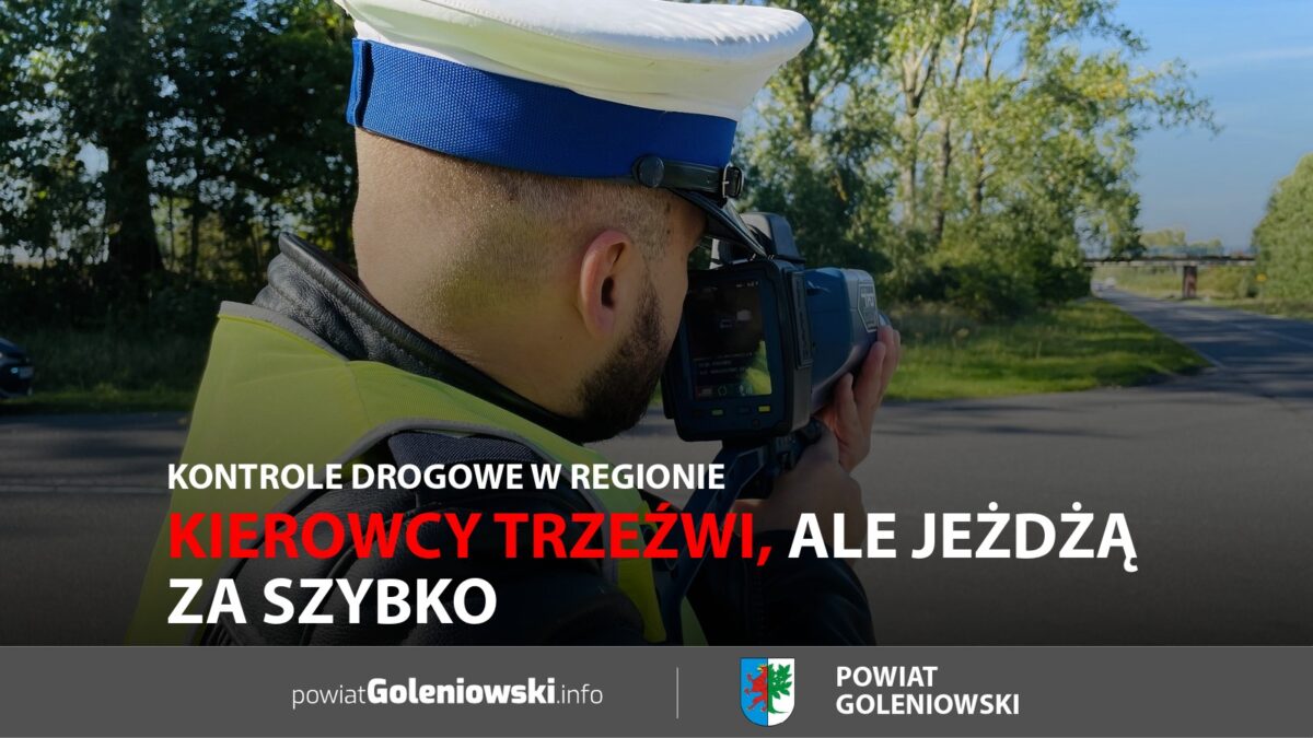 Kierowcy trzeźwi, ale&nbsp;jeżdżą za&nbsp;szybko. Kontrole drogowe w&nbsp;regionie