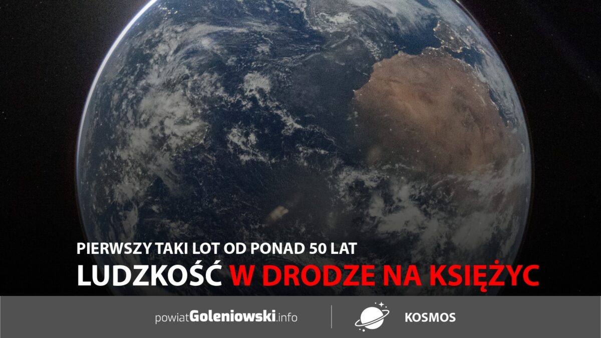 Ludzkość w&nbsp;drodze na&nbsp;Księżyc. Pierwszy taki lot od&nbsp;ponad 50 lat