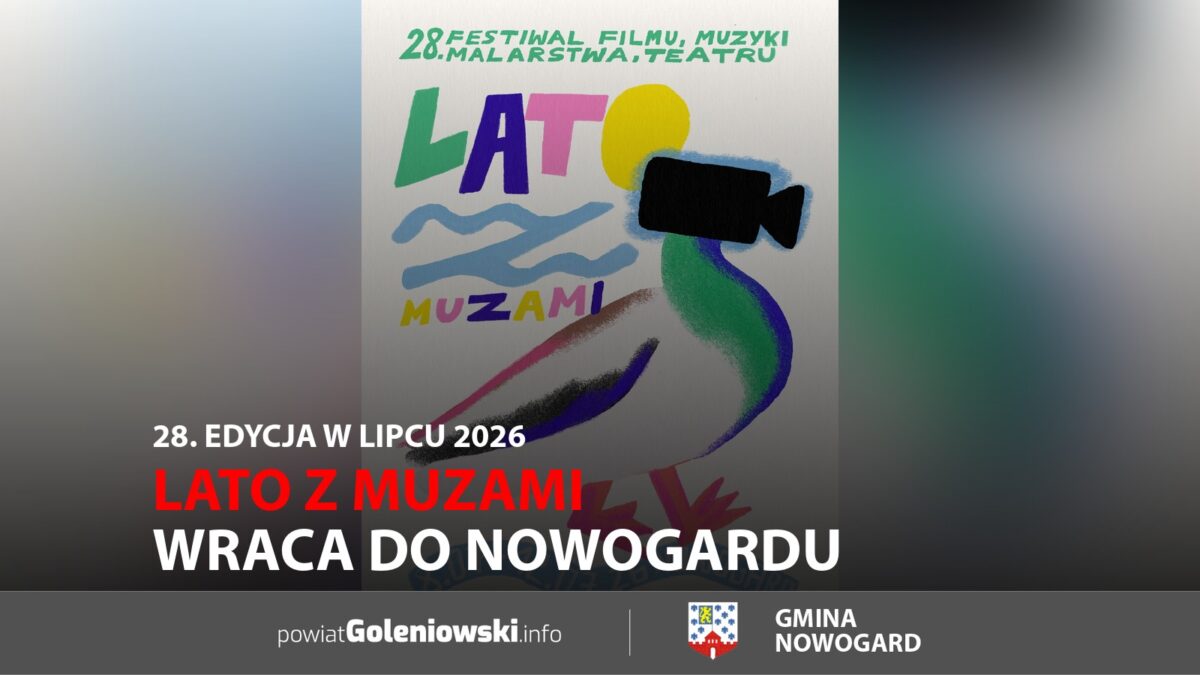 Lato z&nbsp;Muzami wraca do&nbsp;Nowogardu. 28. edycja w&nbsp;lipcu 2026