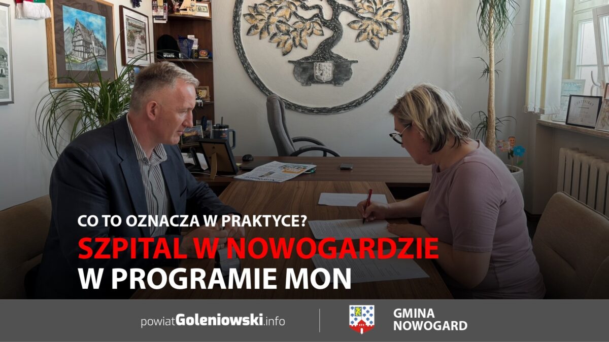 Szpital w&nbsp;Nowogardzie w&nbsp;programie MON. Co&nbsp;to&nbsp;oznacza w&nbsp;praktyce?