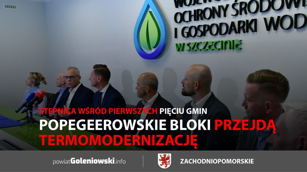 Popegeerowskie bloki przejdą termomodernizację. Stepnica wśród pierwszych pięciu gmin