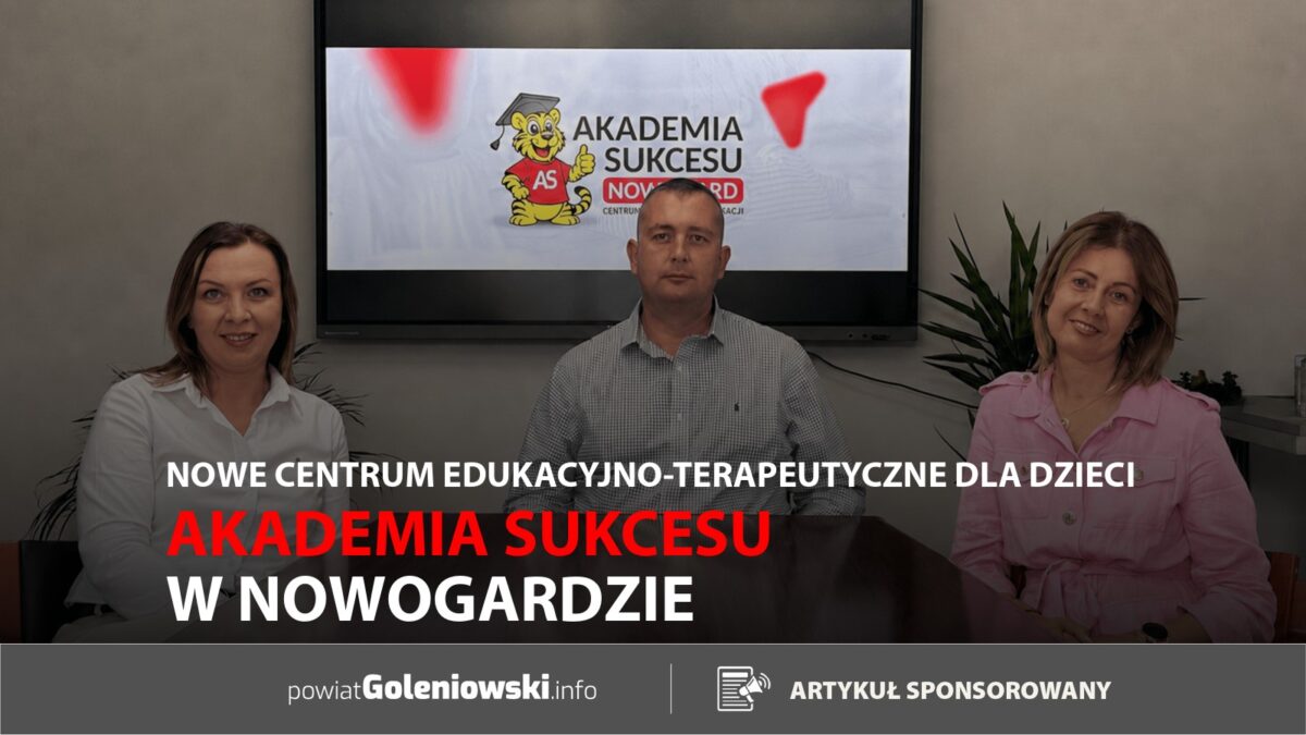 Akademia Sukcesu w&nbsp;Nowogardzie. Nowe centrum edukacyjno-terapeutyczne dla dzieci