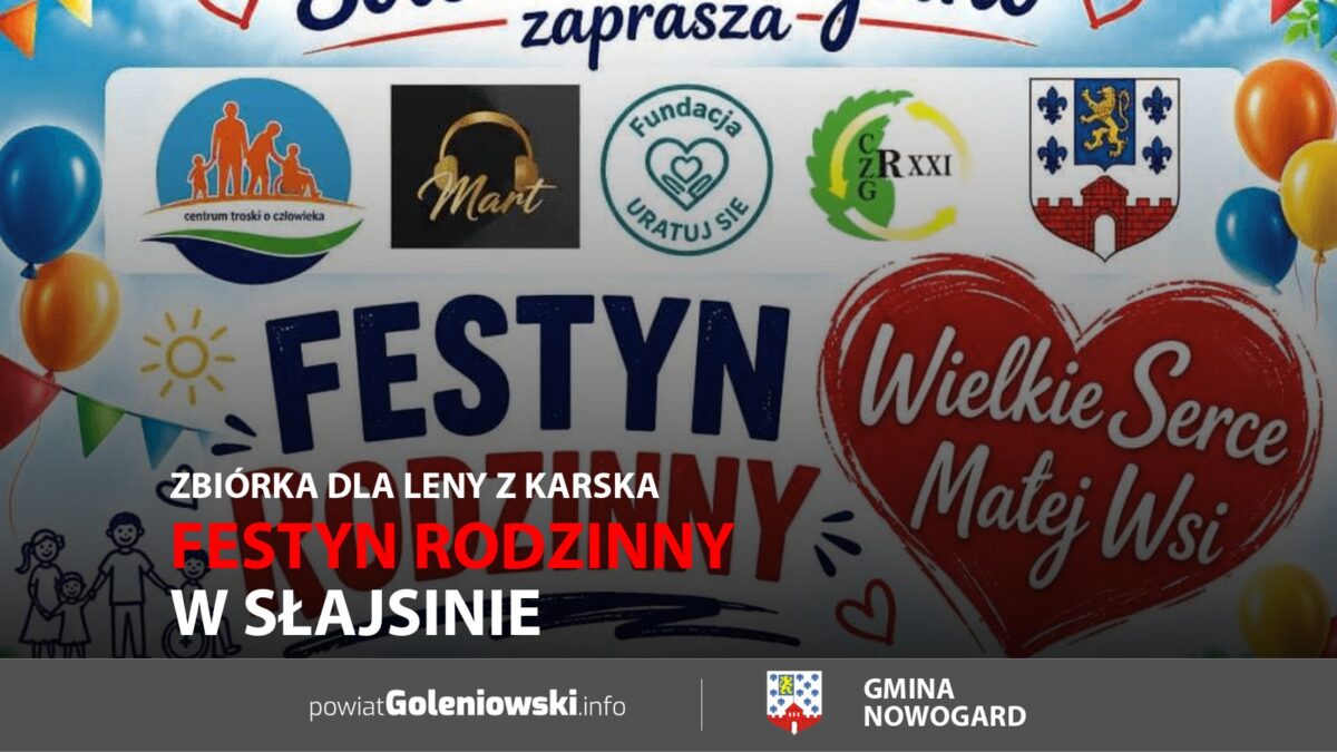 Festyn rodzinny w&nbsp;Słajsinie. Zbiórka dla Leny z&nbsp;Karska