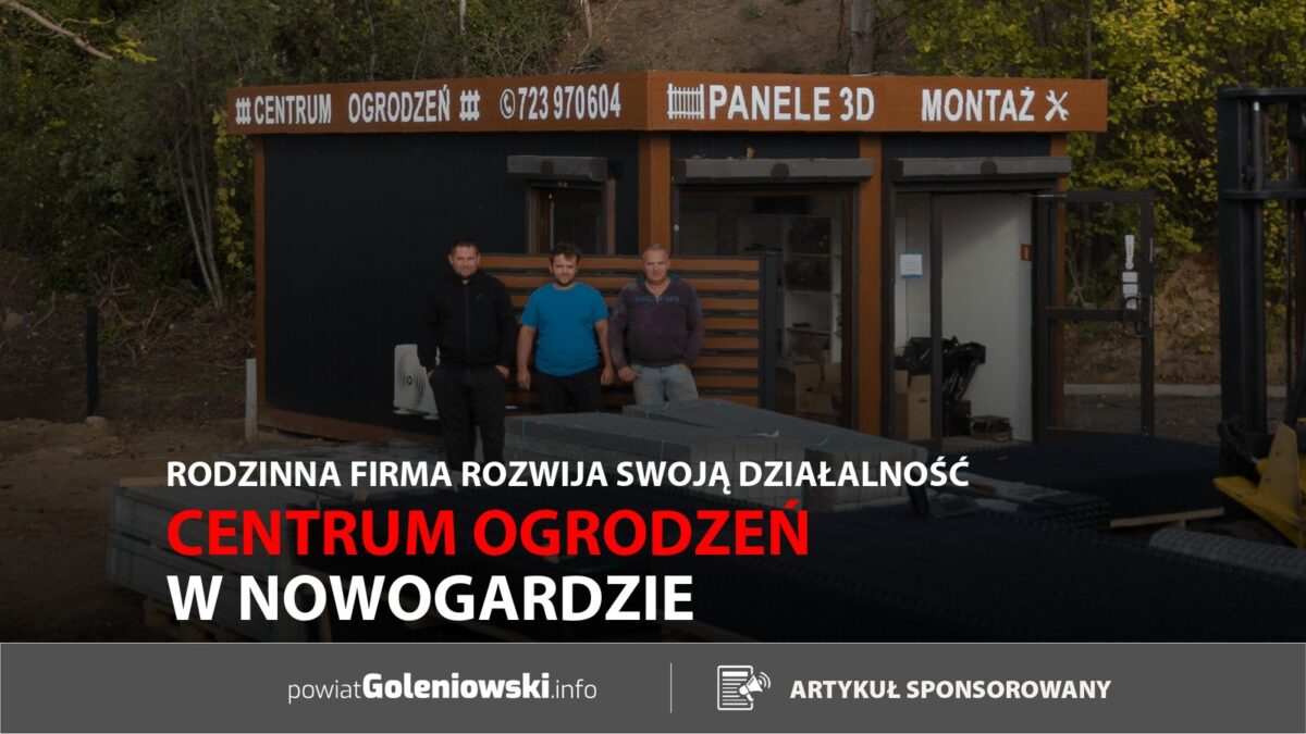 Centrum Ogrodzeń w&nbsp;Nowogardzie. Rodzinna firma rozwija swoją działalność